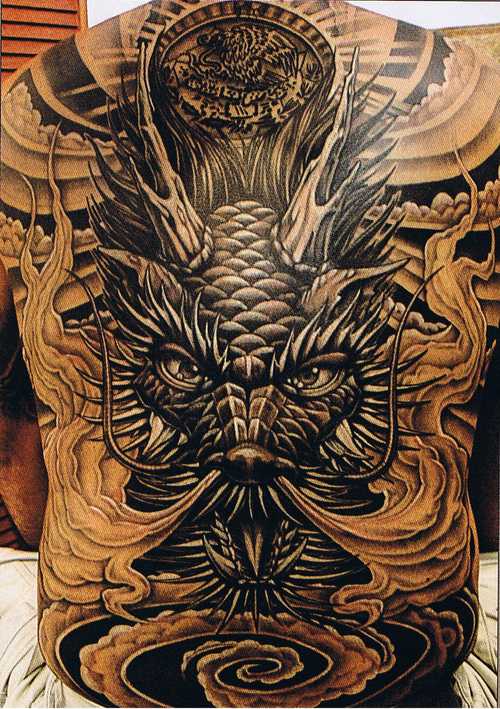 japońskie smoki tatuaże
