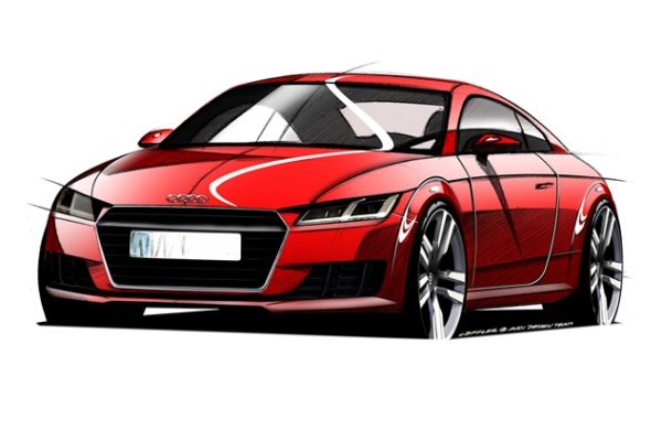 Audi TT trzeciej generacji przód