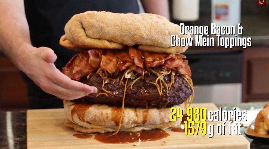 epic meal time burger