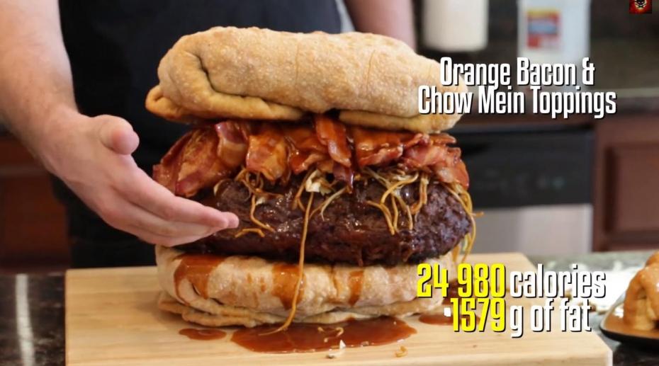 epic meal time burger