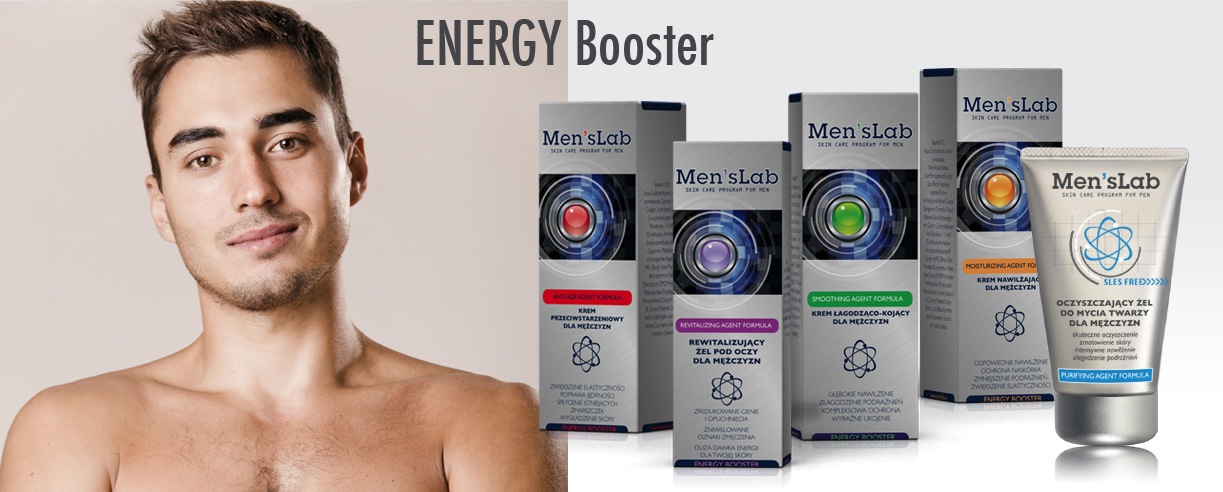 mens-lab energy booster kosmetyki dla mężczyzn