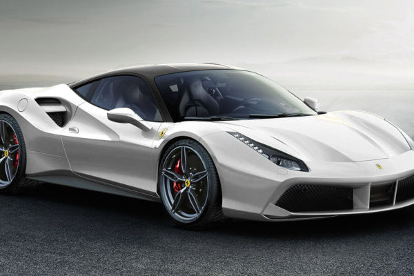 ferrari 488 gtb white