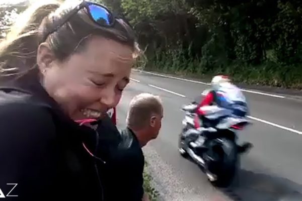 reakcje widzów isle of man TT