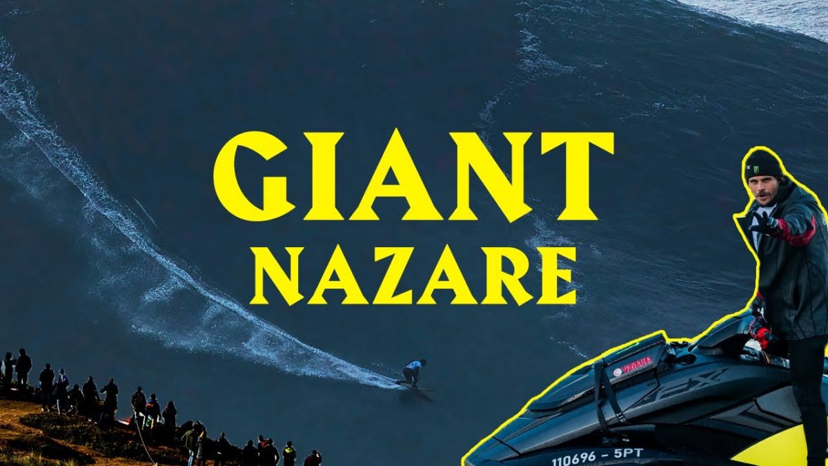 Nazare - gigantyczne fale